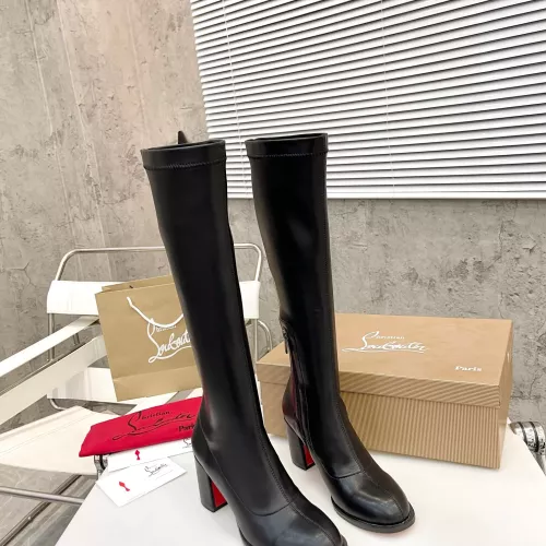 Cheap Christian Louboutin Boots For Women #1371773 Replica Wholesale [$108.00 USD] [ITEM#1371773] on Replica Christian Louboutin Boots
