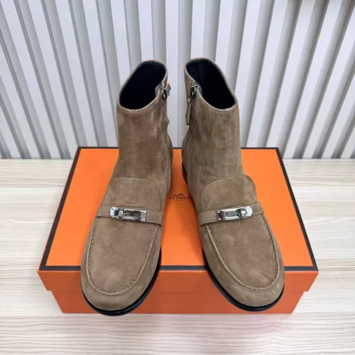 Cheap Hermes Boots For Women #1371839 Replica Wholesale [$135.00 USD] [ITEM#1371839] on Replica Hermes Boots