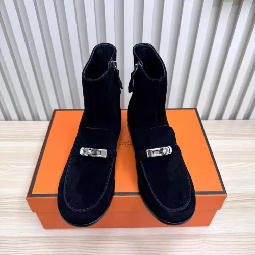 Cheap Hermes Boots For Women #1371847 Replica Wholesale [$135.00 USD] [ITEM#1371847] on Replica Hermes Boots