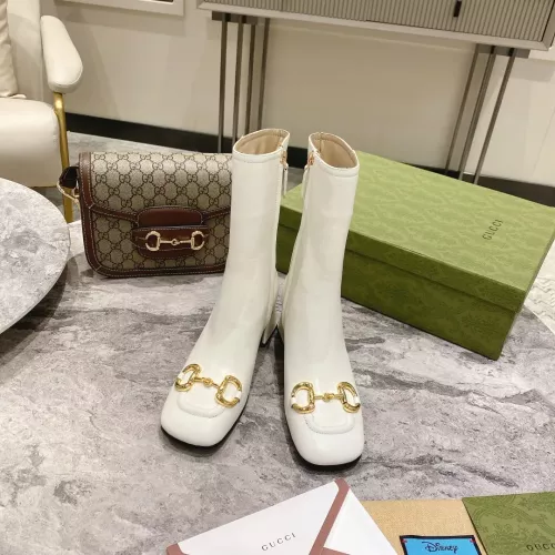Cheap Gucci Boots For Women #1371861 Replica Wholesale [$118.00 USD] [ITEM#1371861] on Replica Gucci Boots