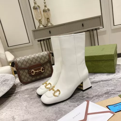 Cheap Gucci Boots For Women #1371861 Replica Wholesale [$118.00 USD] [ITEM#1371861] on Replica Gucci Boots