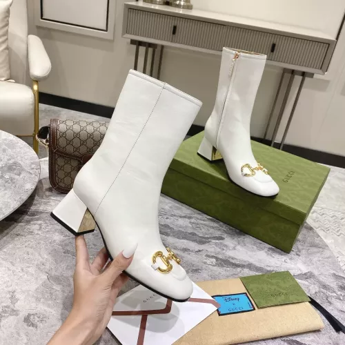 Cheap Gucci Boots For Women #1371861 Replica Wholesale [$118.00 USD] [ITEM#1371861] on Replica Gucci Boots