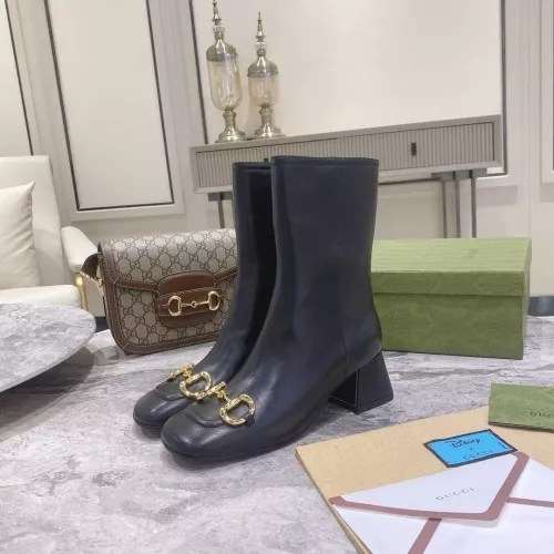 Cheap Gucci Boots For Women #1371864 Replica Wholesale [$118.00 USD] [ITEM#1371864] on Replica Gucci Boots
