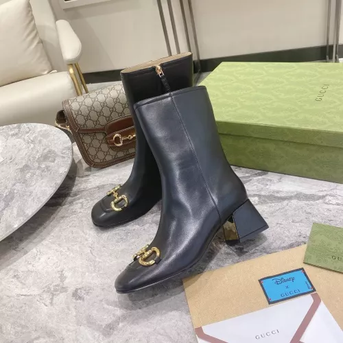 Cheap Gucci Boots For Women #1371864 Replica Wholesale [$118.00 USD] [ITEM#1371864] on Replica Gucci Boots