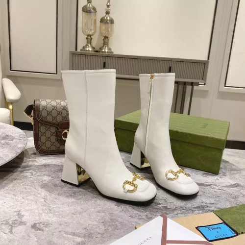 Cheap Gucci Boots For Women #1371869 Replica Wholesale [$118.00 USD] [ITEM#1371869] on Replica Gucci Boots