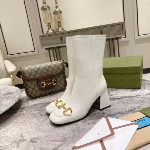 Cheap Gucci Boots For Women #1371869 Replica Wholesale [$118.00 USD] [ITEM#1371869] on Replica Gucci Boots
