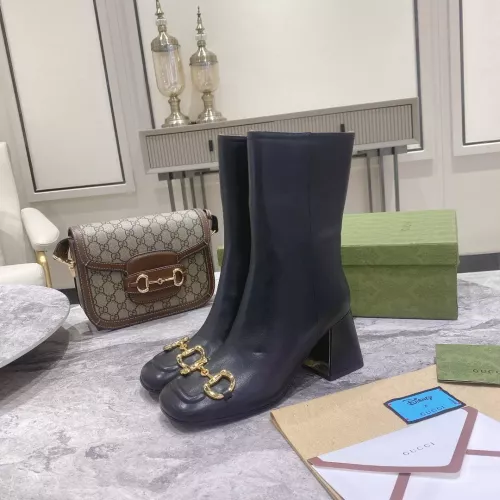 Cheap Gucci Boots For Women #1371870 Replica Wholesale [$118.00 USD] [ITEM#1371870] on Replica Gucci Boots