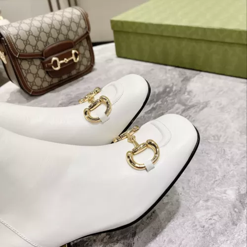 Cheap Gucci Boots For Women #1371871 Replica Wholesale [$158.00 USD] [ITEM#1371871] on Replica Gucci Boots