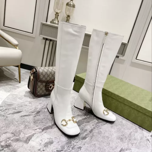 Cheap Gucci Boots For Women #1371873 Replica Wholesale [$158.00 USD] [ITEM#1371873] on Replica Gucci Boots