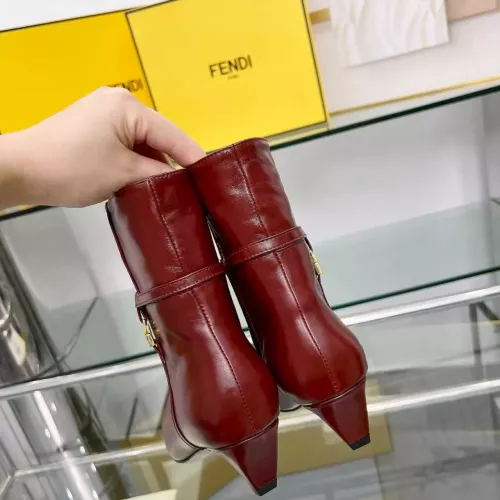 Cheap Fendi Fashion Boots For Women #1371875 Replica Wholesale [$115.00 USD] [ITEM#1371875] on Replica Fendi Fashion Boots