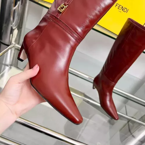 Cheap Fendi Fashion Boots For Women #1371877 Replica Wholesale [$162.00 USD] [ITEM#1371877] on Replica Fendi Fashion Boots
