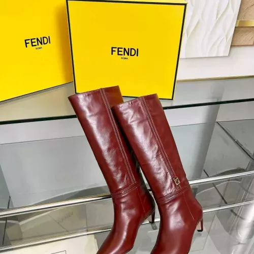 Cheap Fendi Fashion Boots For Women #1371877 Replica Wholesale [$162.00 USD] [ITEM#1371877] on Replica Fendi Fashion Boots