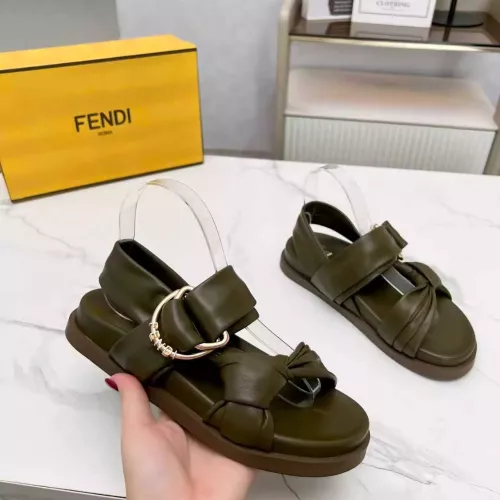 Cheap Fendi Sandal For Women #1371923 Replica Wholesale [$96.00 USD] [ITEM#1371923] on Replica Fendi Sandal