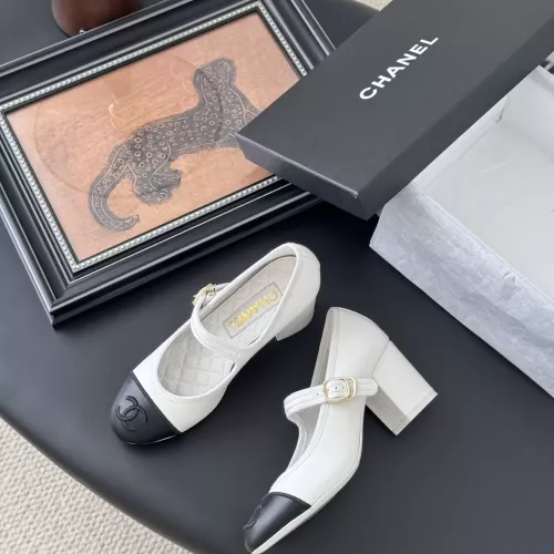 Cheap Chanel High-Heeled Shoes For Women #1371931 Replica Wholesale [$108.00 USD] [ITEM#1371931] on Replica Chanel High-Heeled Shoes