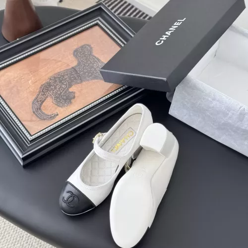Cheap Chanel High-Heeled Shoes For Women #1371931 Replica Wholesale [$108.00 USD] [ITEM#1371931] on Replica Chanel High-Heeled Shoes