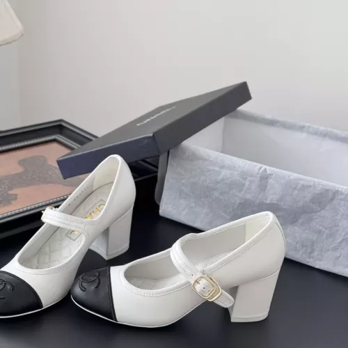 Cheap Chanel High-Heeled Shoes For Women #1371931 Replica Wholesale [$108.00 USD] [ITEM#1371931] on Replica Chanel High-Heeled Shoes