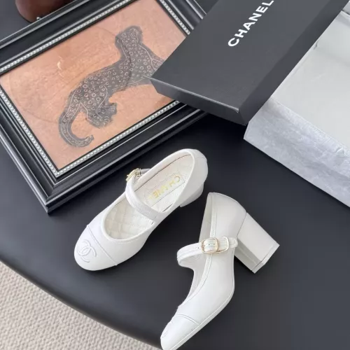 Cheap Chanel High-Heeled Shoes For Women #1371932 Replica Wholesale [$108.00 USD] [ITEM#1371932] on Replica Chanel High-Heeled Shoes
