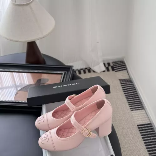 Cheap Chanel High-Heeled Shoes For Women #1371936 Replica Wholesale [$108.00 USD] [ITEM#1371936] on Replica Chanel High-Heeled Shoes