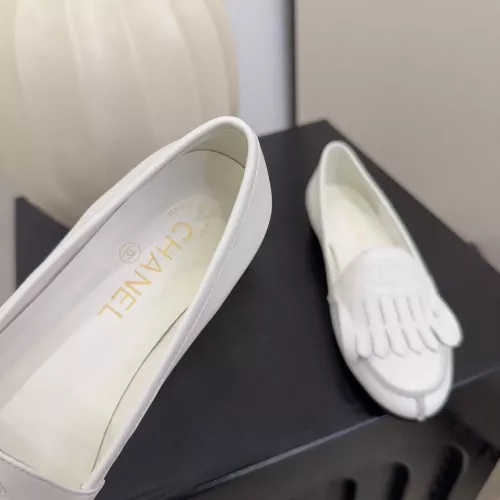Cheap Chanel Leather Shoes For Women #1371943 Replica Wholesale [$112.00 USD] [ITEM#1371943] on Replica Chanel Leather Shoes