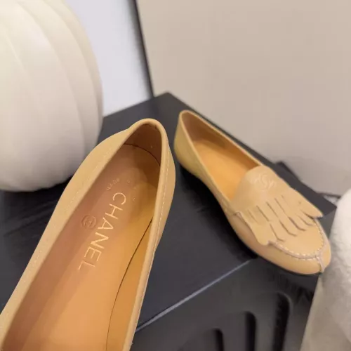 Cheap Chanel Leather Shoes For Women #1371944 Replica Wholesale [$112.00 USD] [ITEM#1371944] on Replica Chanel Leather Shoes