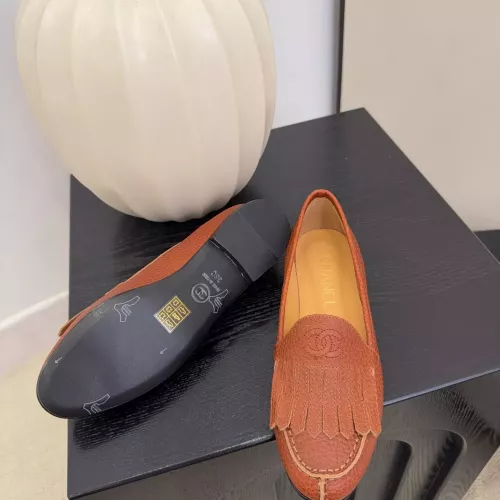 Cheap Chanel Leather Shoes For Women #1371945 Replica Wholesale [$112.00 USD] [ITEM#1371945] on Replica Chanel Leather Shoes