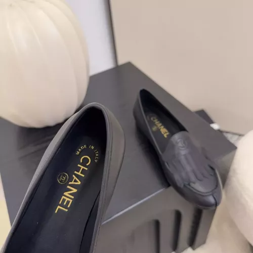 Cheap Chanel Leather Shoes For Women #1371946 Replica Wholesale [$112.00 USD] [ITEM#1371946] on Replica Chanel Leather Shoes