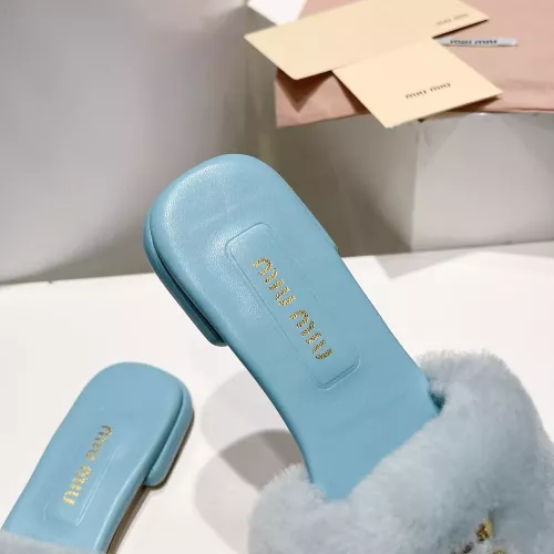 Cheap MIU MIU Slippers For Women #1371954 Replica Wholesale [$96.00 USD] [ITEM#1371954] on Replica MIU MIU Slippers