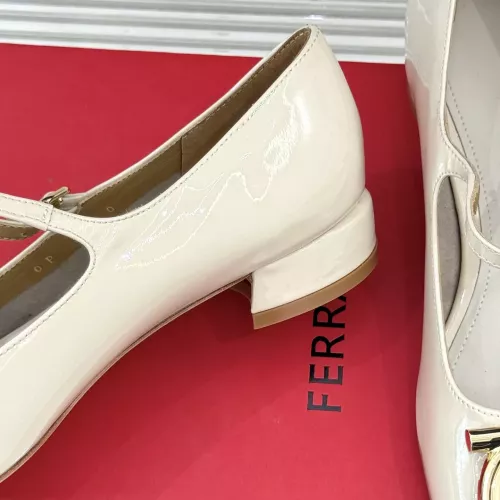 Cheap Salvatore Ferragamo High-Heeled Shoes For Women #1371957 Replica Wholesale [$112.00 USD] [ITEM#1371957] on Replica Salvatore Ferragamo High-Heeled Shoes