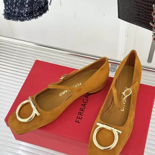 Cheap Salvatore Ferragamo High-Heeled Shoes For Women #1371963 Replica Wholesale [$112.00 USD] [ITEM#1371963] on Replica Salvatore Ferragamo High-Heeled Shoes