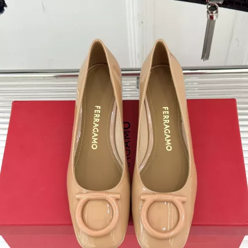 Cheap Salvatore Ferragamo High-Heeled Shoes For Women #1371969 Replica Wholesale [$112.00 USD] [ITEM#1371969] on Replica Salvatore Ferragamo High-Heeled Shoes