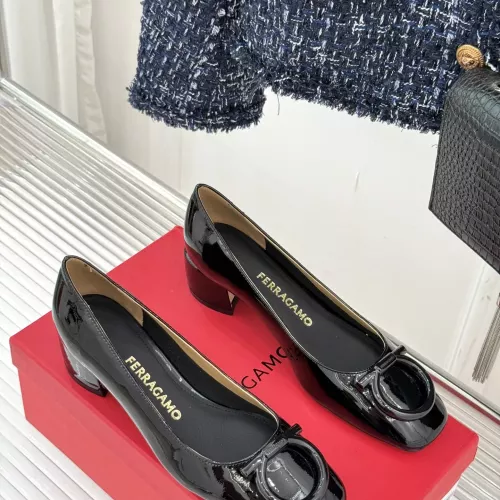 Cheap Salvatore Ferragamo High-Heeled Shoes For Women #1371970 Replica Wholesale [$112.00 USD] [ITEM#1371970] on Replica Salvatore Ferragamo High-Heeled Shoes