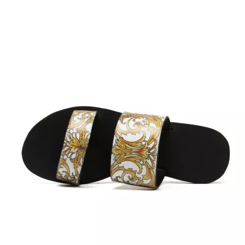 Cheap Versace Slippers For Women #1371988 Replica Wholesale [$72.00 USD] [ITEM#1371988] on Replica Versace Slippers