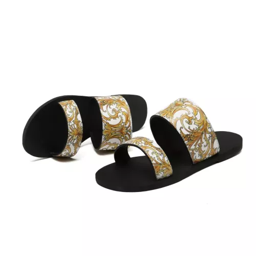 Cheap Versace Slippers For Women #1371988 Replica Wholesale [$72.00 USD] [ITEM#1371988] on Replica Versace Slippers