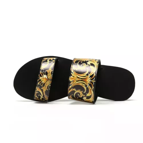 Cheap Versace Slippers For Women #1371991 Replica Wholesale [$72.00 USD] [ITEM#1371991] on Replica Versace Slippers