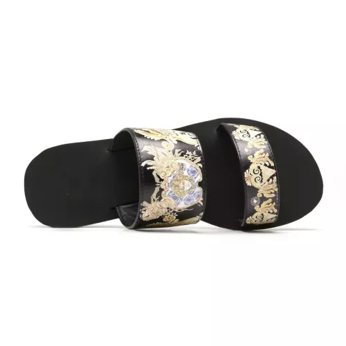 Cheap Versace Slippers For Women #1371995 Replica Wholesale [$72.00 USD] [ITEM#1371995] on Replica Versace Slippers