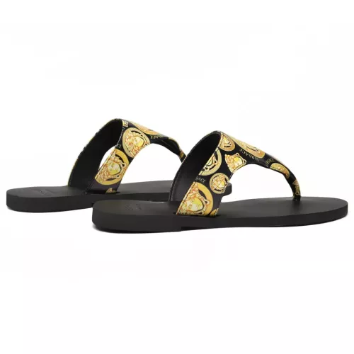 Cheap Versace Slippers For Women #1371996 Replica Wholesale [$72.00 USD] [ITEM#1371996] on Replica Versace Slippers