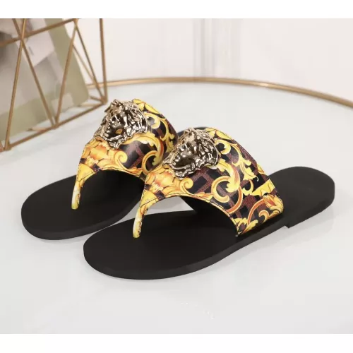 Cheap Versace Slippers For Women #1371999 Replica Wholesale [$72.00 USD] [ITEM#1371999] on Replica Versace Slippers