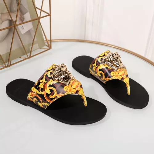 Cheap Versace Slippers For Women #1371999 Replica Wholesale [$72.00 USD] [ITEM#1371999] on Replica Versace Slippers