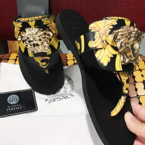 Cheap Versace Slippers For Women #1372003 Replica Wholesale [$72.00 USD] [ITEM#1372003] on Replica Versace Slippers