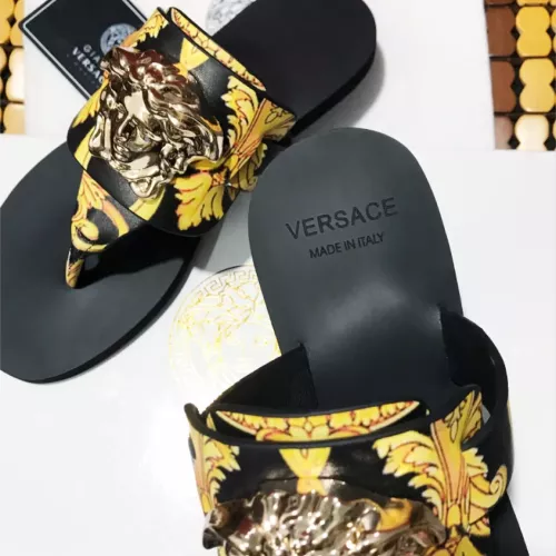 Cheap Versace Slippers For Women #1372003 Replica Wholesale [$72.00 USD] [ITEM#1372003] on Replica Versace Slippers