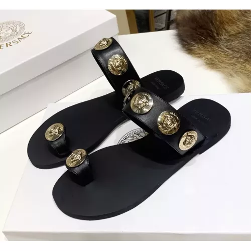 Cheap Versace Slippers For Women #1372006 Replica Wholesale [$72.00 USD] [ITEM#1372006] on Replica Versace Slippers