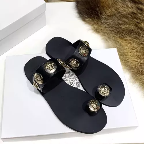 Cheap Versace Slippers For Women #1372006 Replica Wholesale [$72.00 USD] [ITEM#1372006] on Replica Versace Slippers