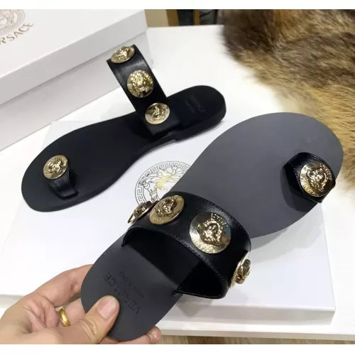 Cheap Versace Slippers For Women #1372006 Replica Wholesale [$72.00 USD] [ITEM#1372006] on Replica Versace Slippers