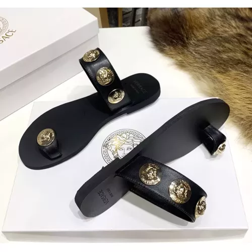 Cheap Versace Slippers For Women #1372006 Replica Wholesale [$72.00 USD] [ITEM#1372006] on Replica Versace Slippers