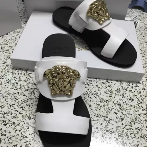 Cheap Versace Slippers For Women #1372011 Replica Wholesale [$72.00 USD] [ITEM#1372011] on Replica Versace Slippers