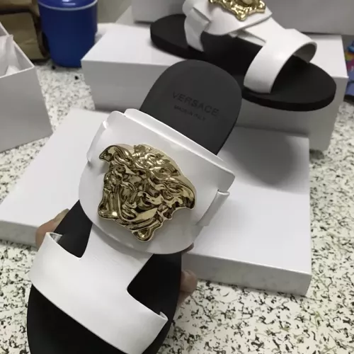Cheap Versace Slippers For Women #1372011 Replica Wholesale [$72.00 USD] [ITEM#1372011] on Replica Versace Slippers