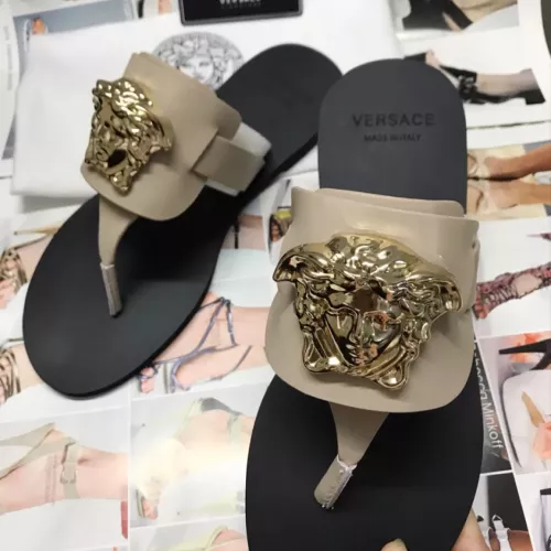 Cheap Versace Slippers For Women #1372013 Replica Wholesale [$72.00 USD] [ITEM#1372013] on Replica Versace Slippers