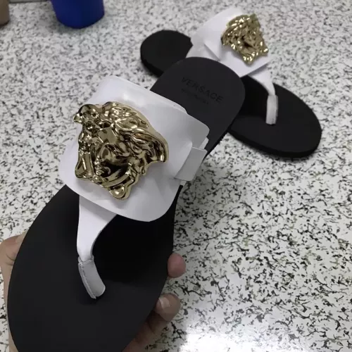 Cheap Versace Slippers For Women #1372015 Replica Wholesale [$72.00 USD] [ITEM#1372015] on Replica Versace Slippers