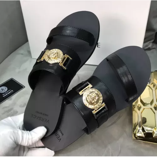 Cheap Versace Slippers For Women #1372018 Replica Wholesale [$72.00 USD] [ITEM#1372018] on Replica Versace Slippers