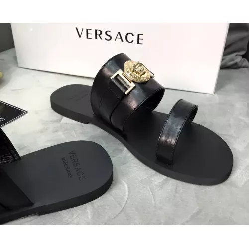 Cheap Versace Slippers For Women #1372018 Replica Wholesale [$72.00 USD] [ITEM#1372018] on Replica Versace Slippers